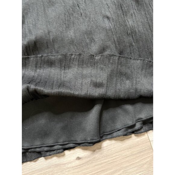 Vtg Worthington Womans M Flowy Maxi Skirt Embroidered Waistband Whimsigoth Y2k - Picture 9 of 11